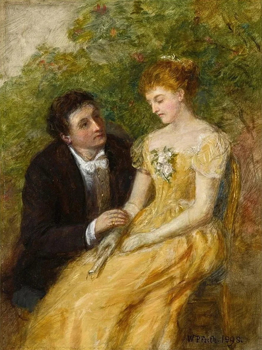 A Study for In the Conservatory A Critical Moment