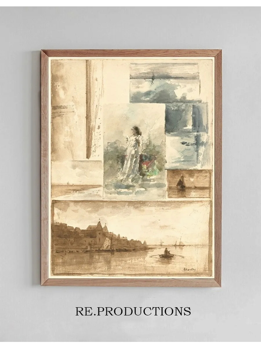 A Trompe l oeil Collage