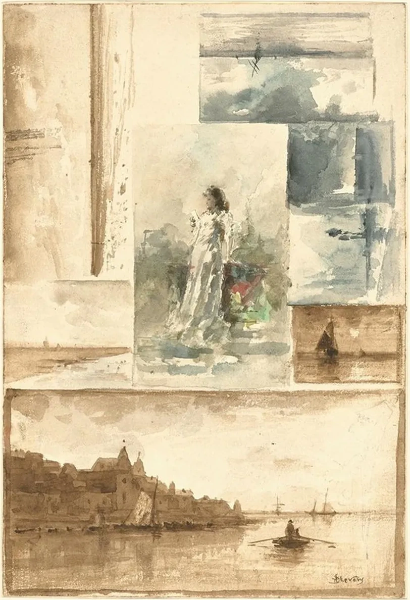 A Trompe l oeil Collage