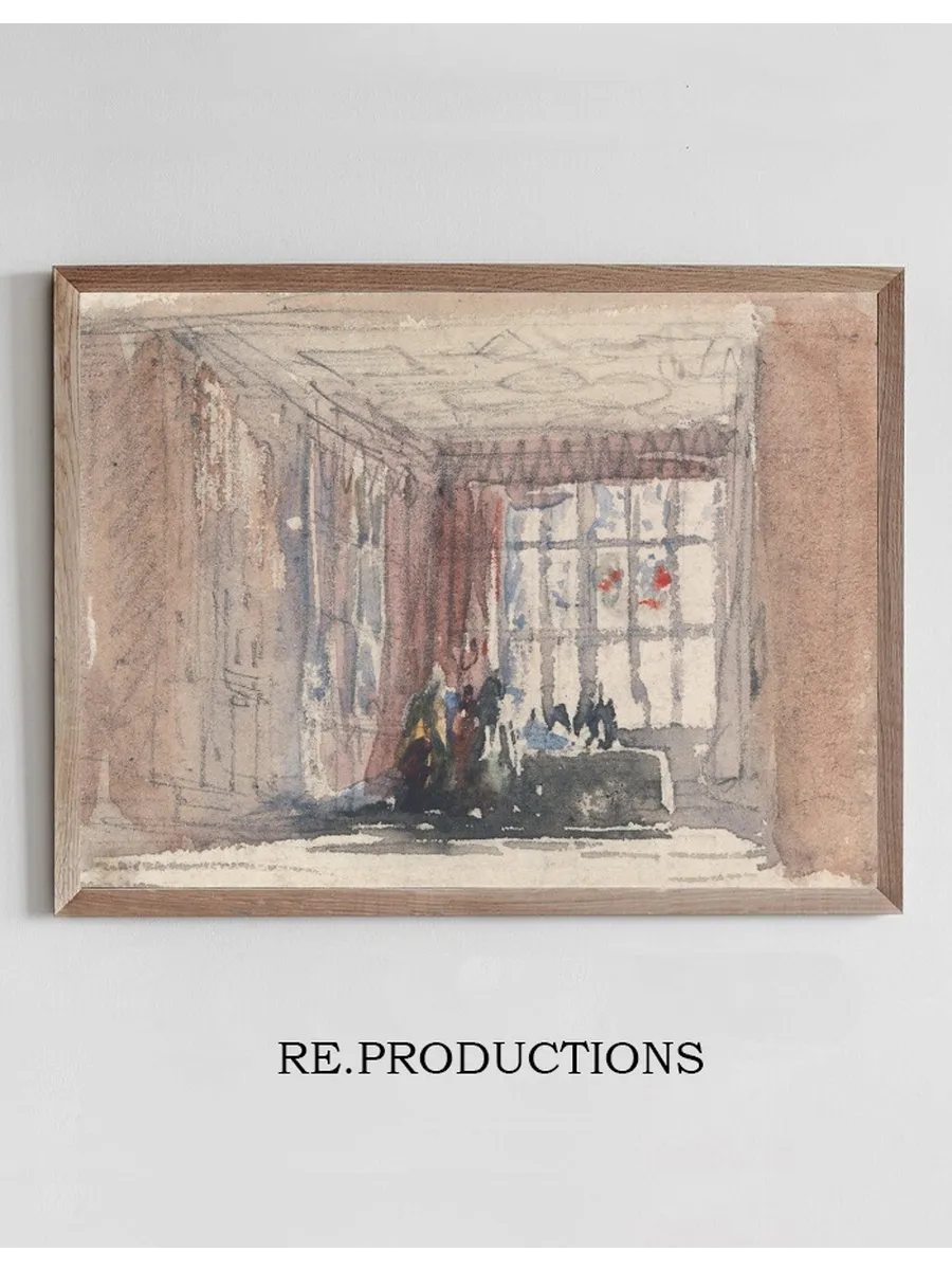 A Tudor Room with Figures