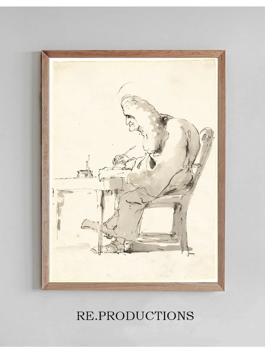 A Venetian Lawyer at His Desk