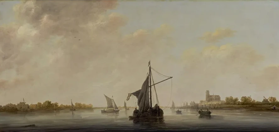 A View of the Maas at Dordrecht