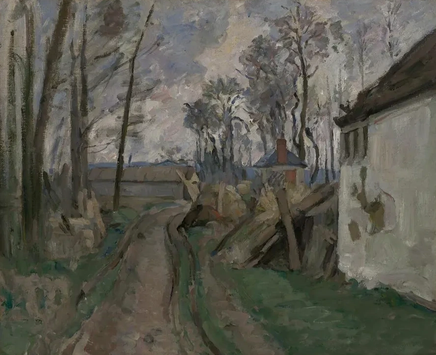 A Village Road nearAuvers