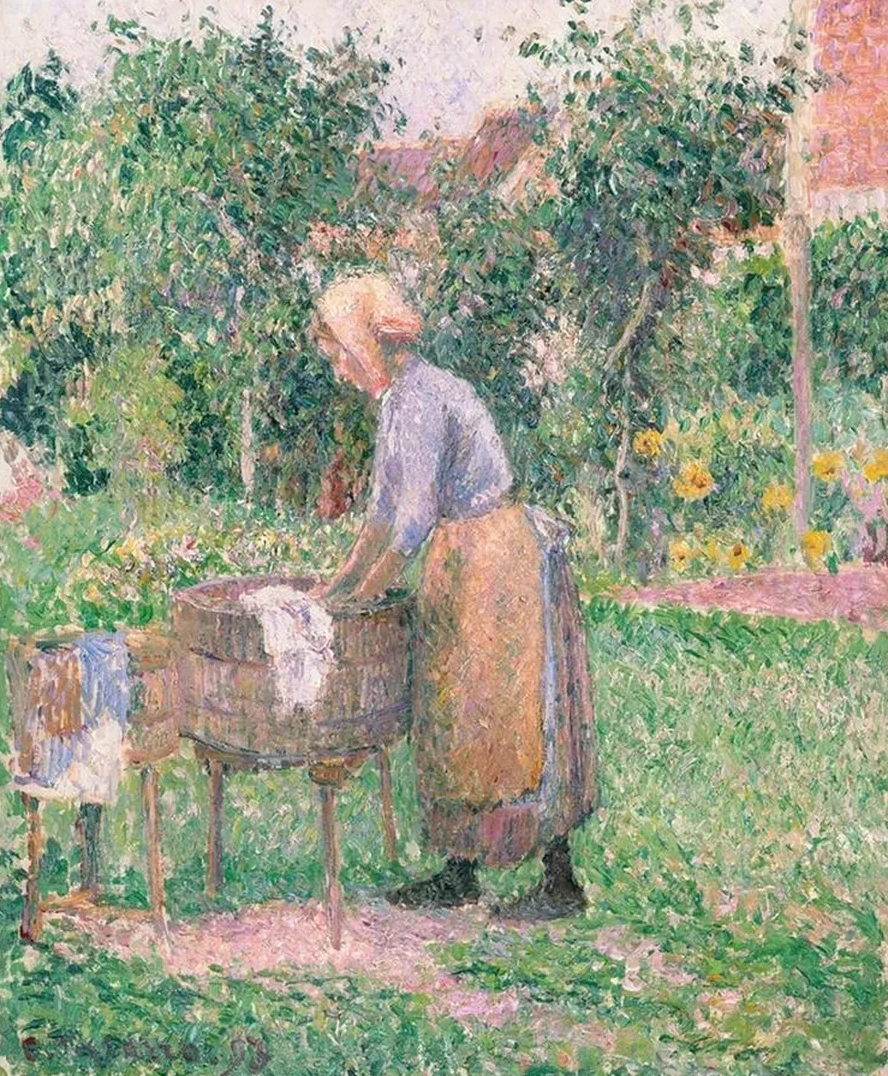 A Washerwoman at Ragny