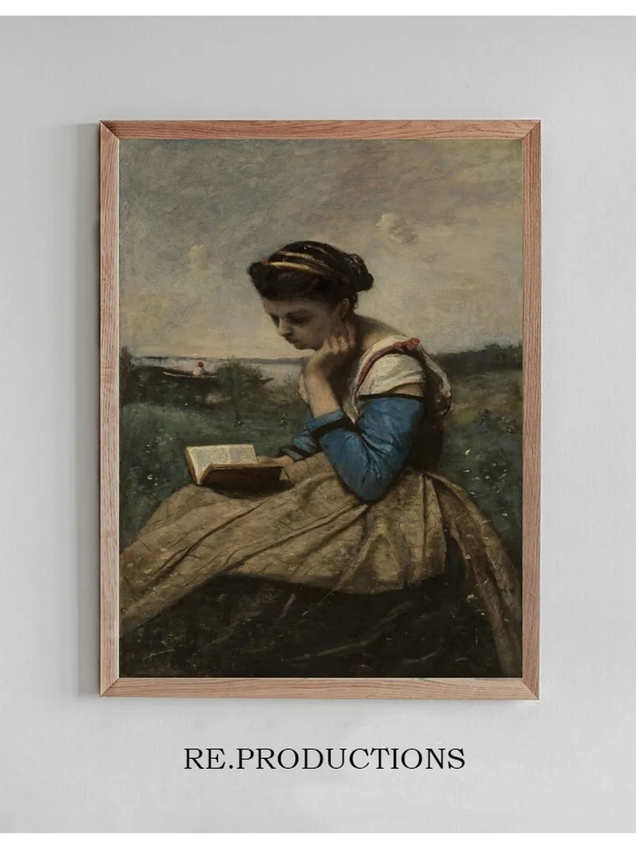 A Woman Reading