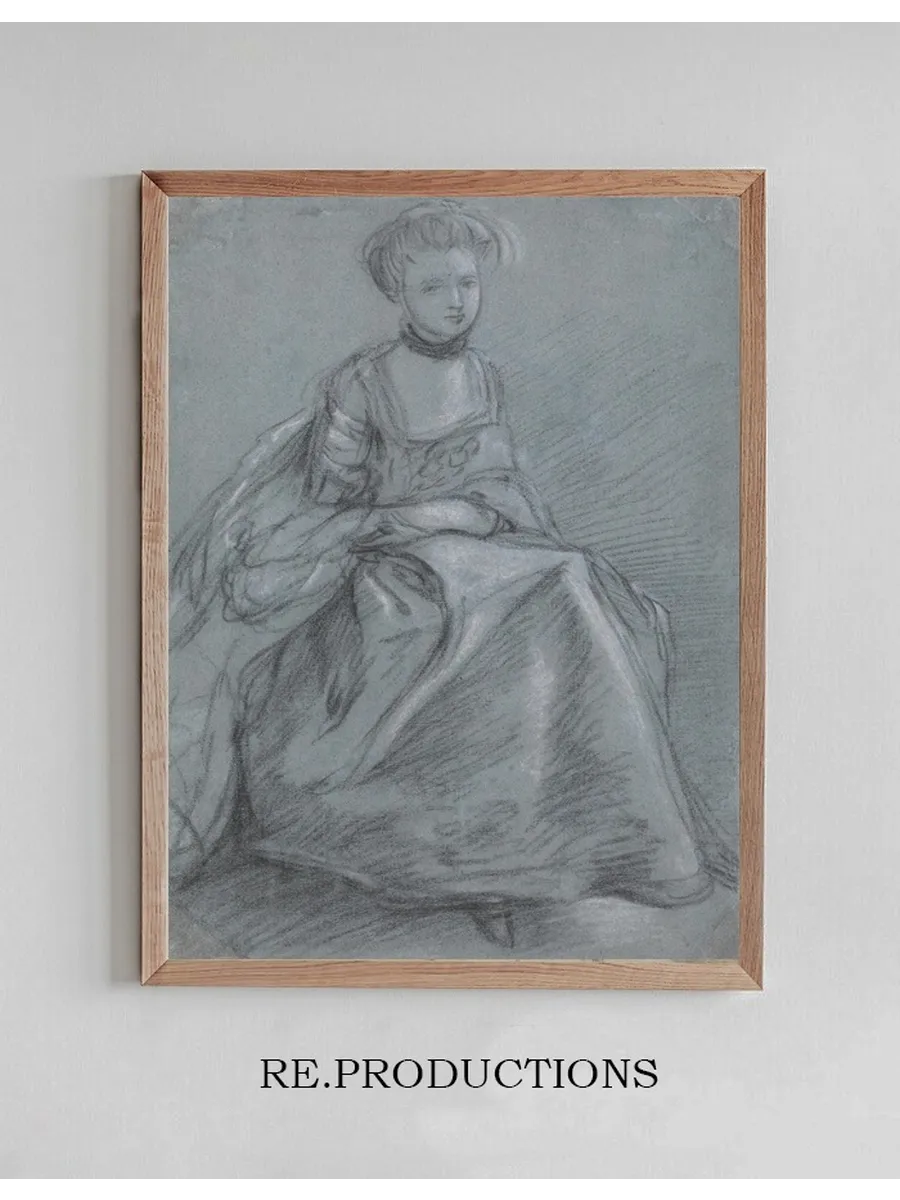 A Woman Seated