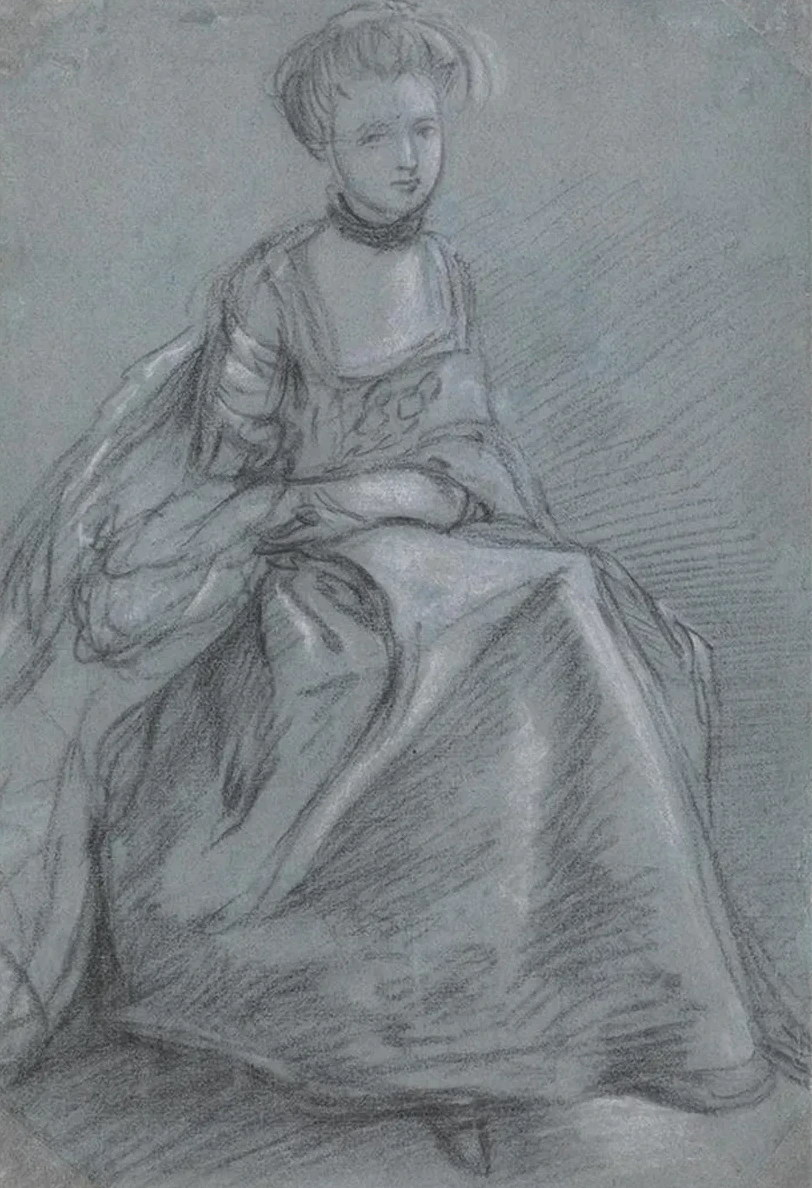 A Woman Seated