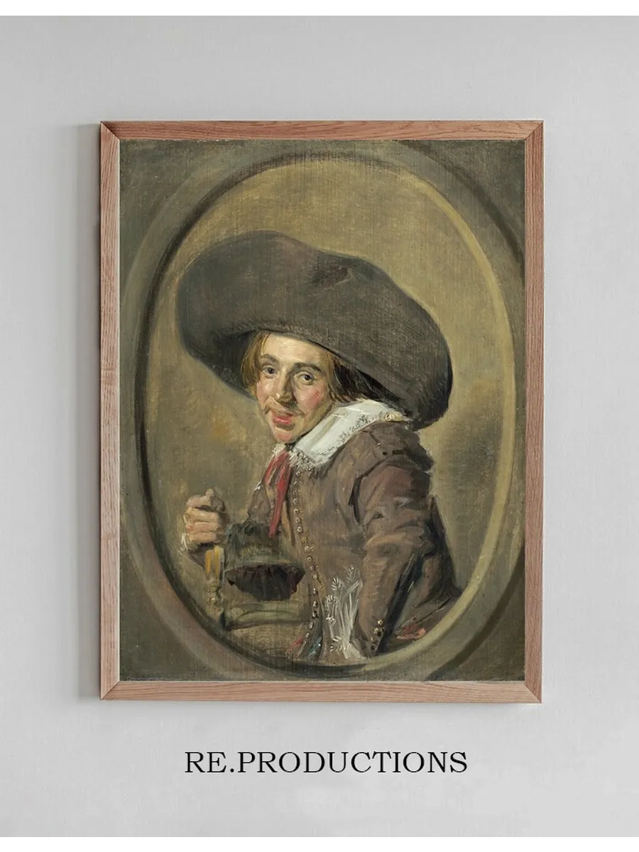 A Young Man in a Large Hat