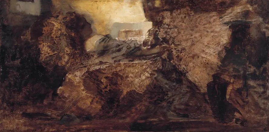 A Young Woman Sleeping