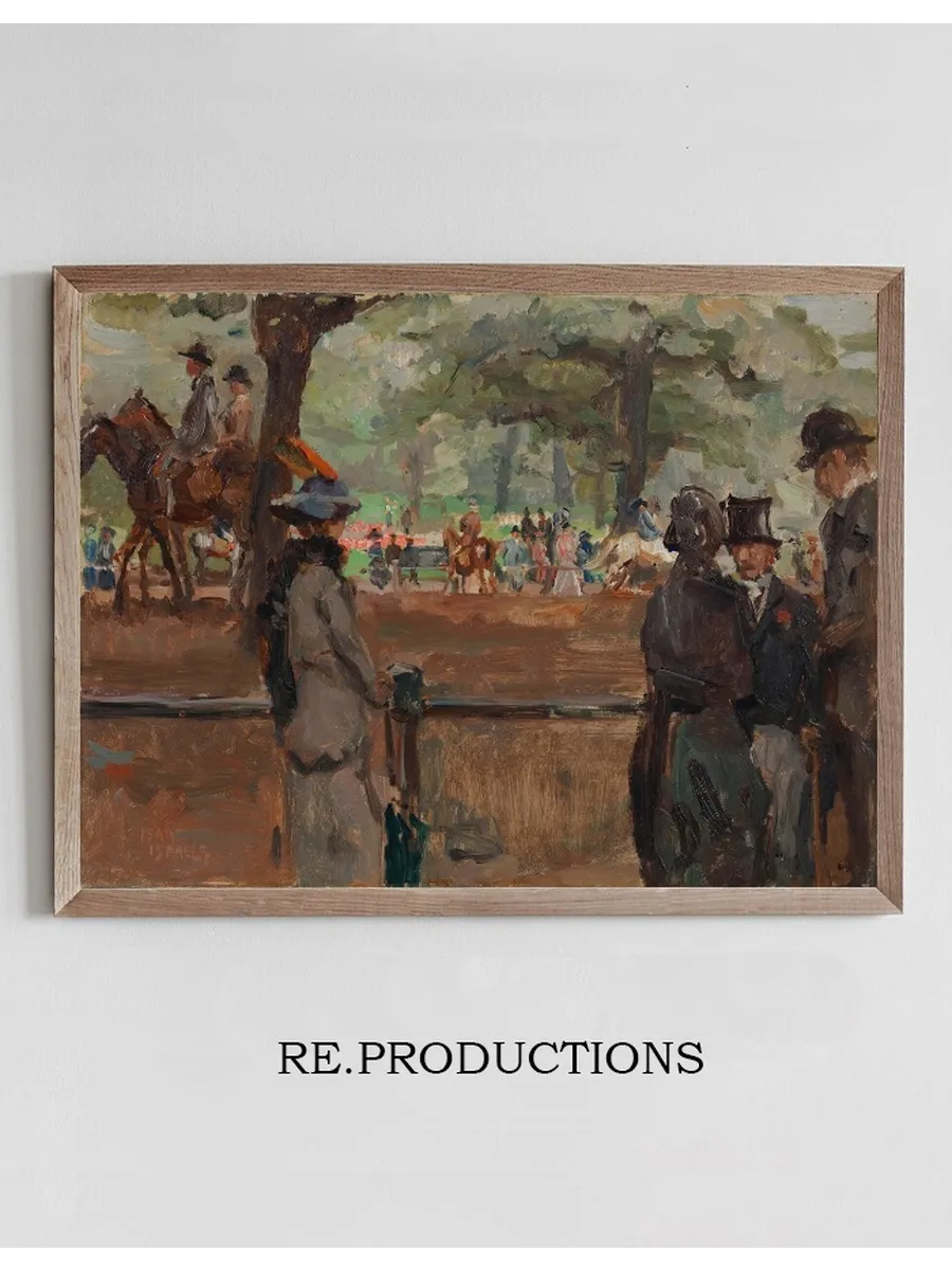 A busy day at Rotten Row, Hyde Park, London