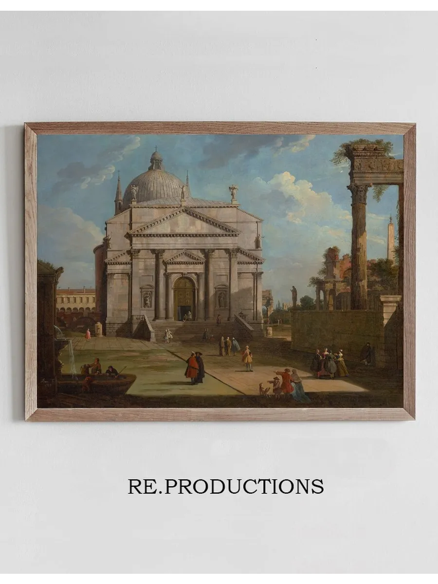 A Capriccio with the Church of the Redentore
