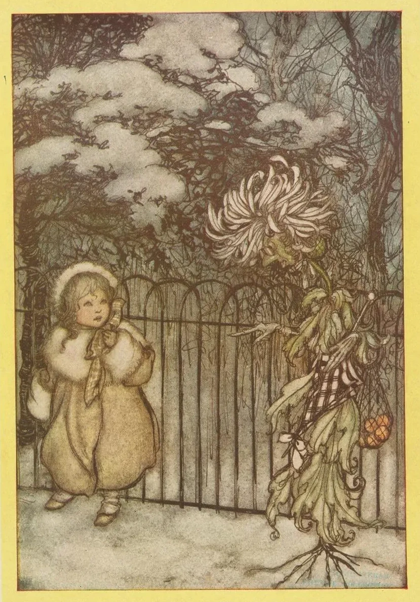 A Chrysanthemum Heard Her, and Said Pointedly, Hoity - Toity, What Is This