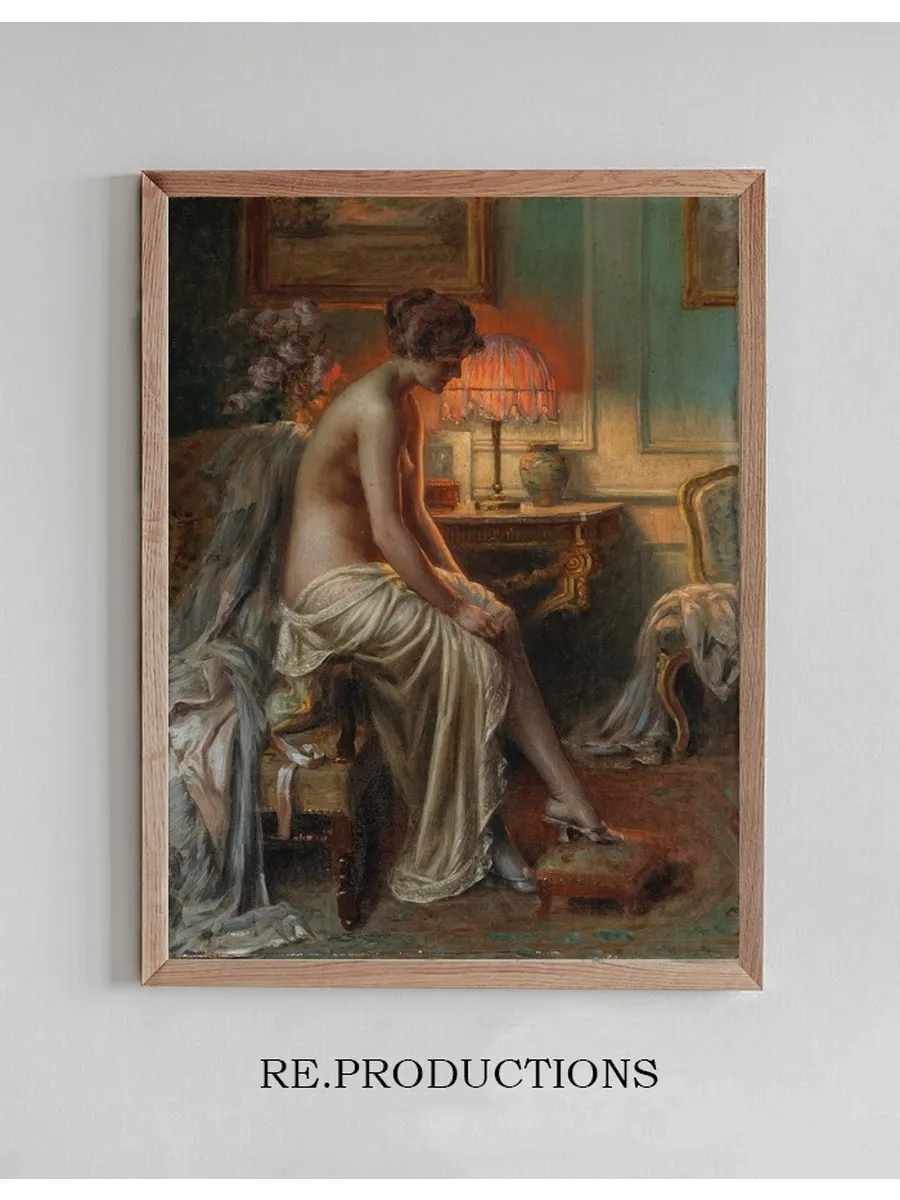 A Lady in the Boudoir