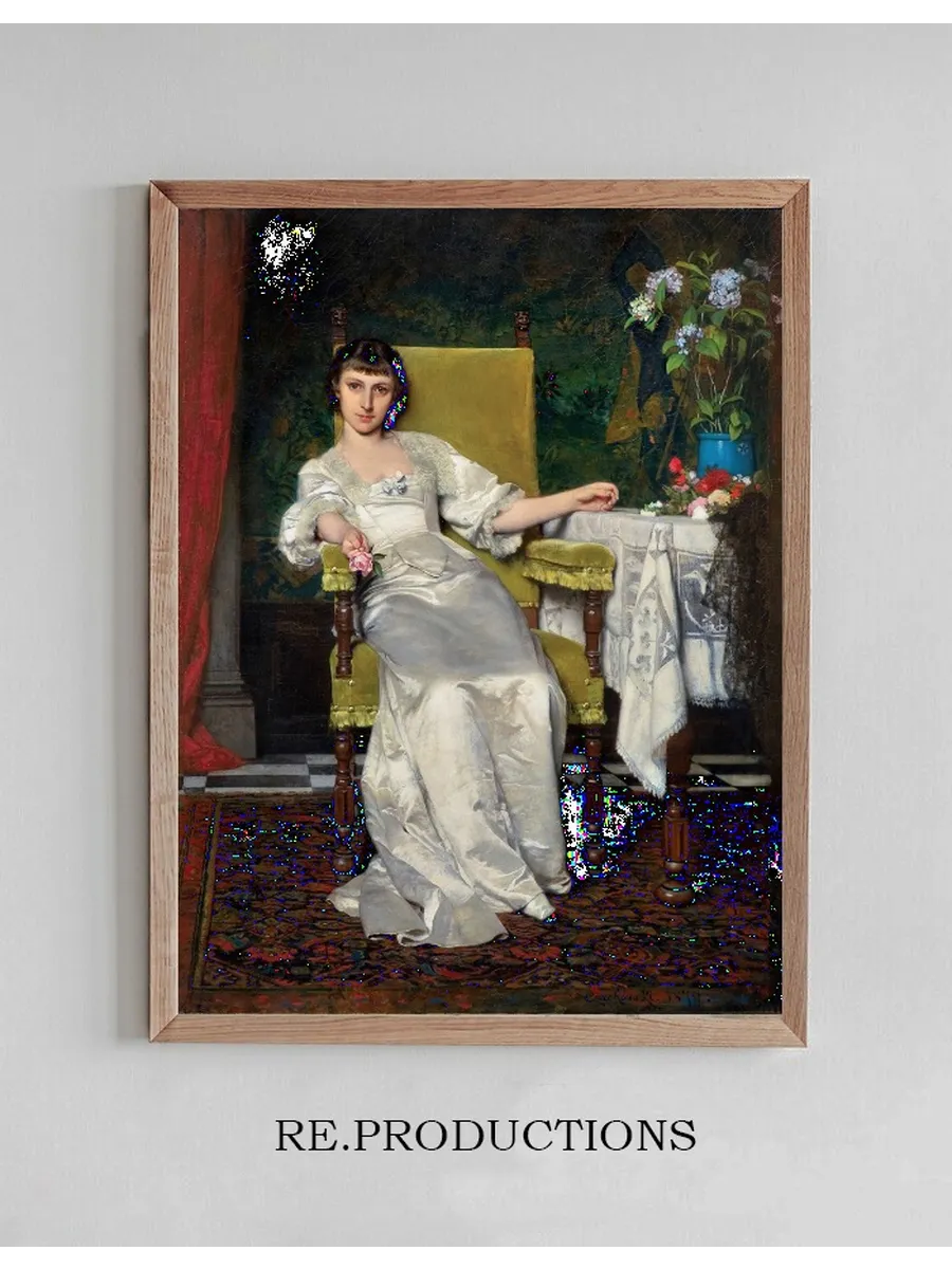 A Lady with Rose