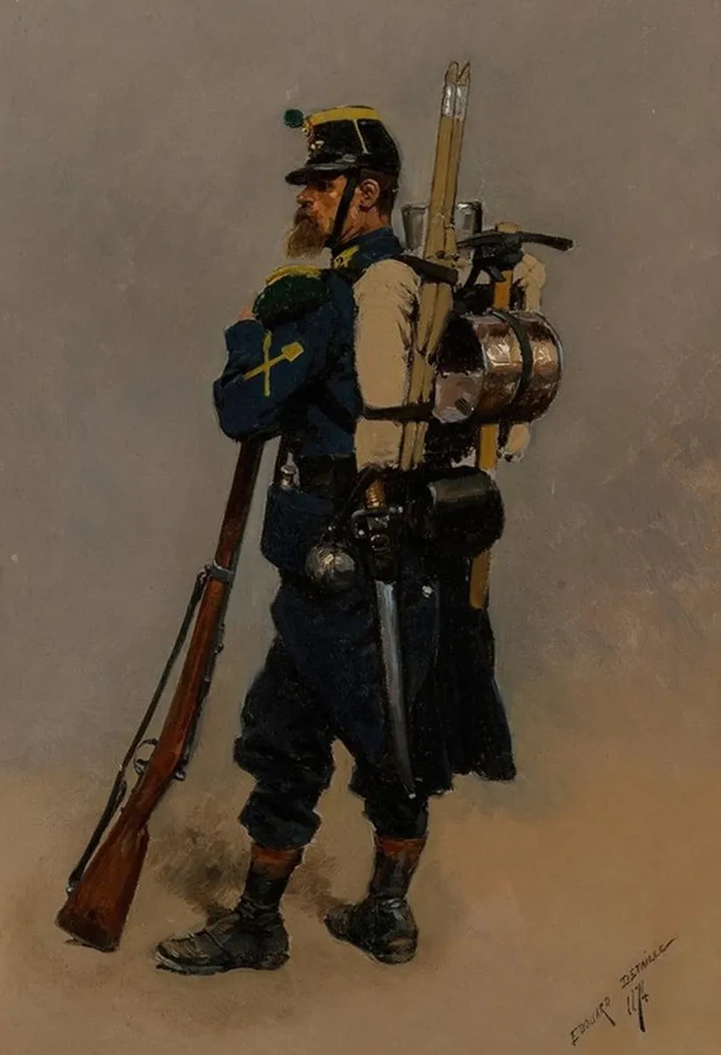 A Line Engineer from the Franco - Prussian War