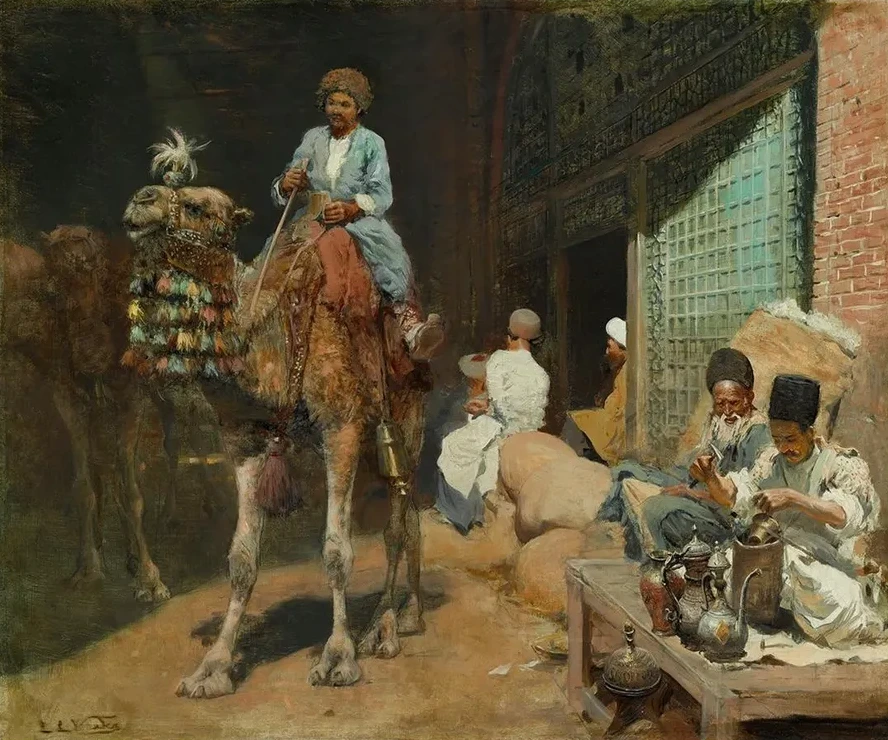A Market in Ispahan