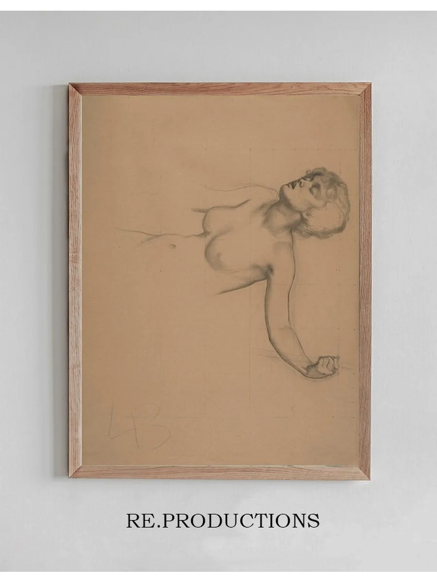A Nude Study of a Woman