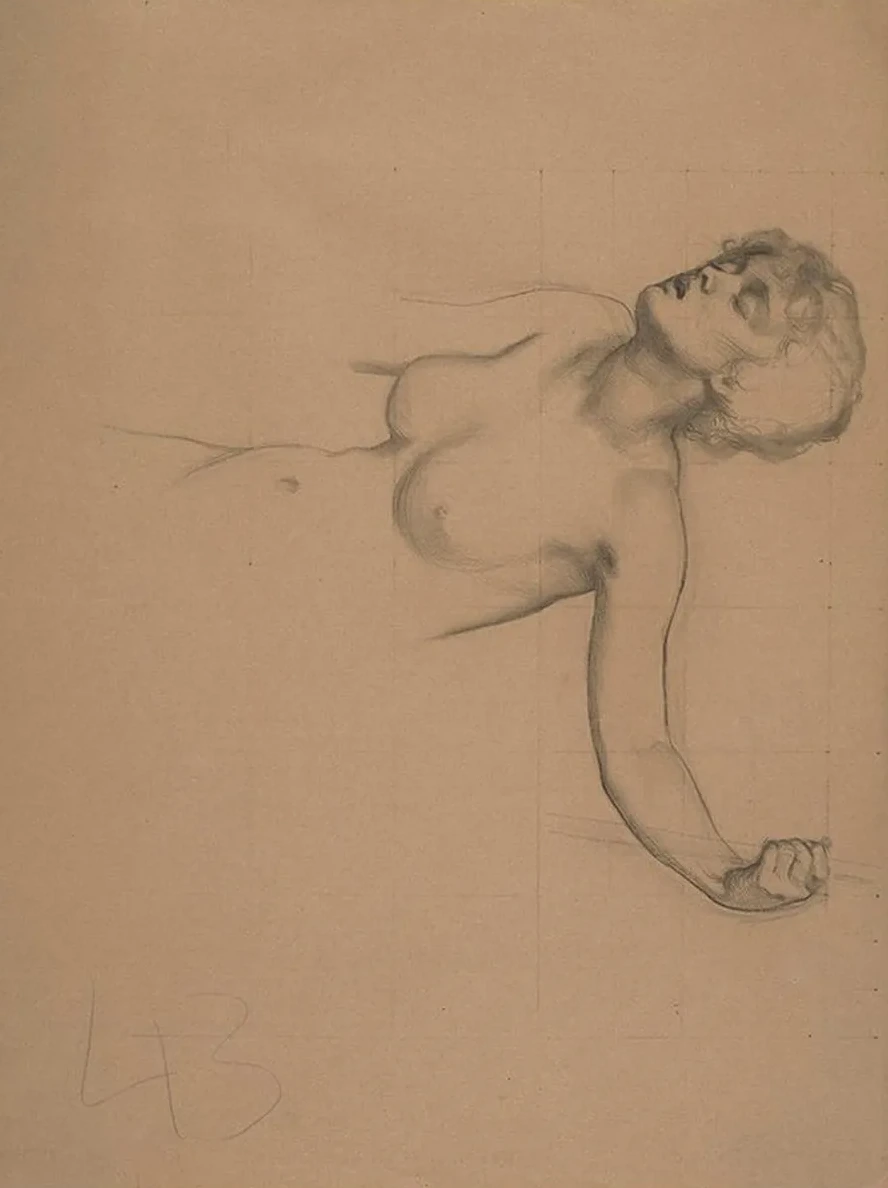 A Nude Study of a Woman