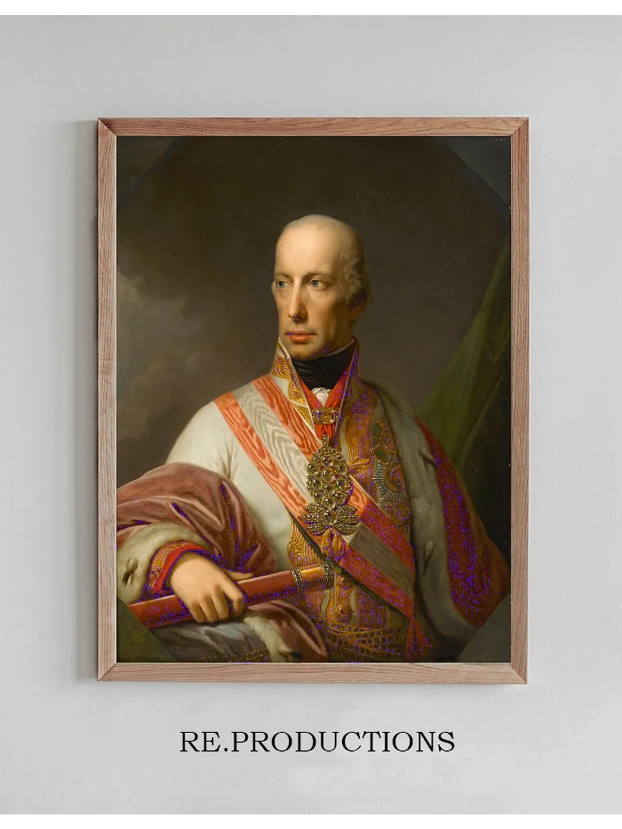 A portrait of Emperor Francis I (II) of Austria