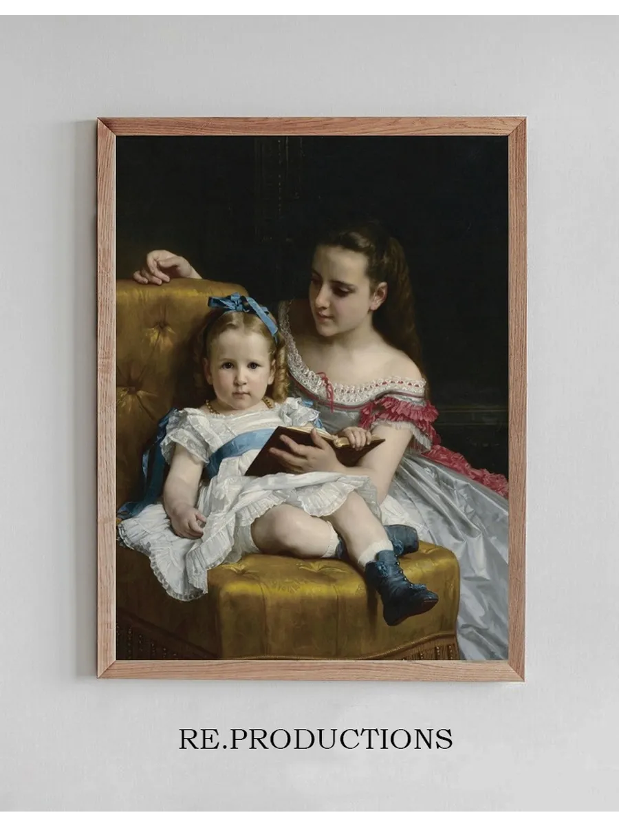 A Portrait of Eva and Frances Johnston