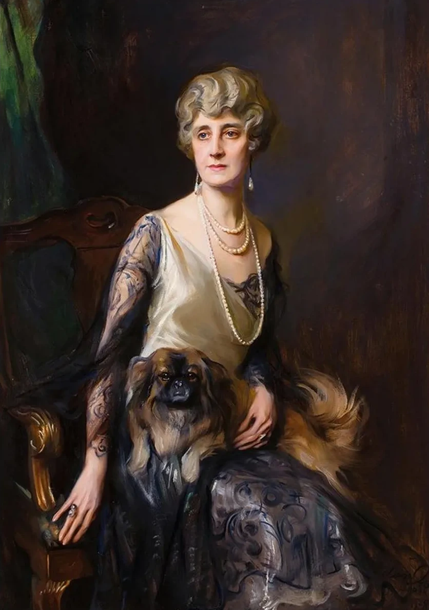 A portrait of Mrs. Frederick L. Pratt, ne Miss Jeannie Williams