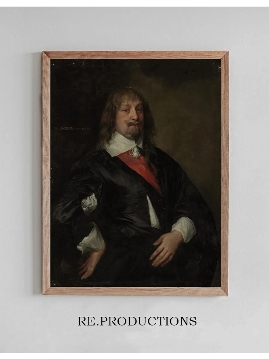A portrait of Sir Robert Howard