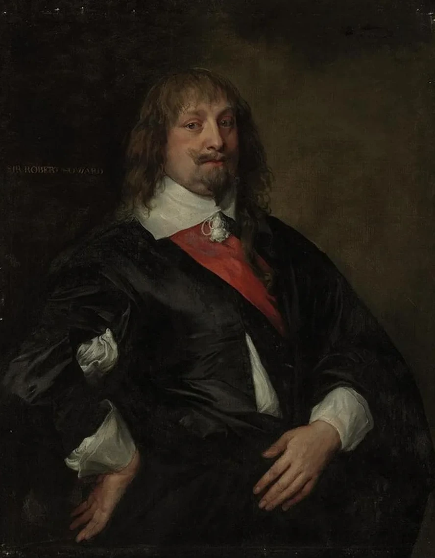 A portrait of Sir Robert Howard