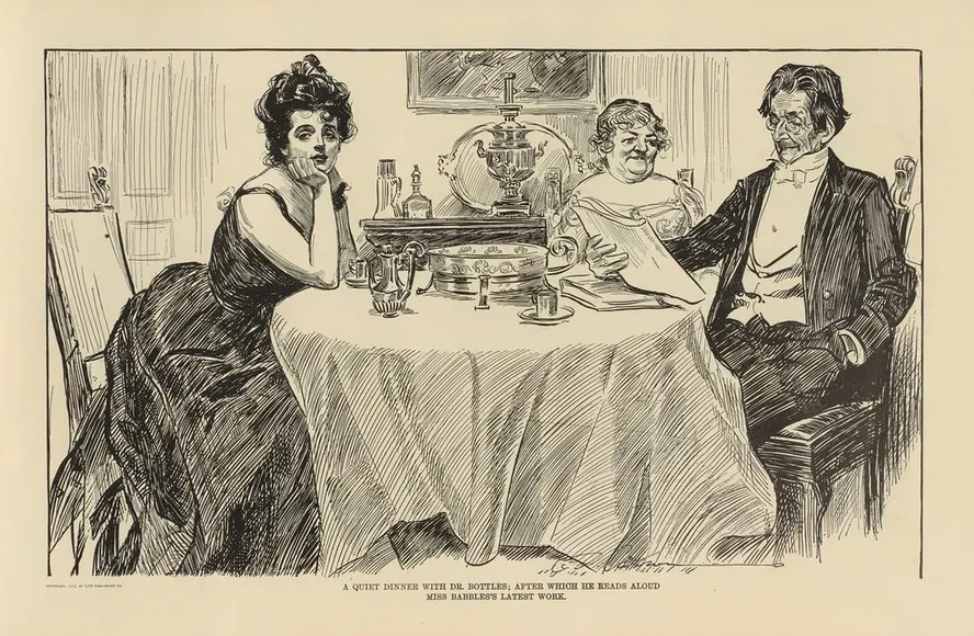 A Quiet Dinner with Dr. Bottles