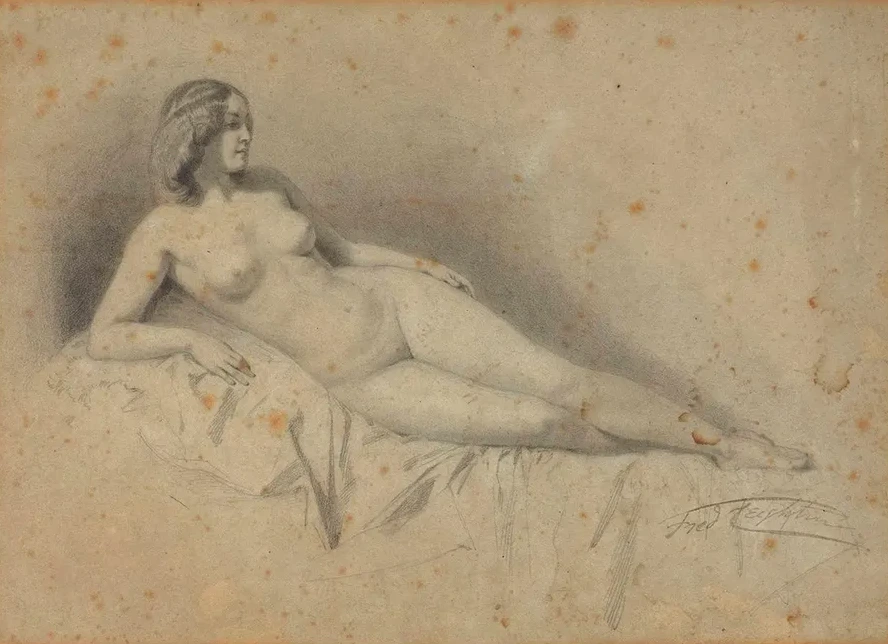 A Reclining Female Nude