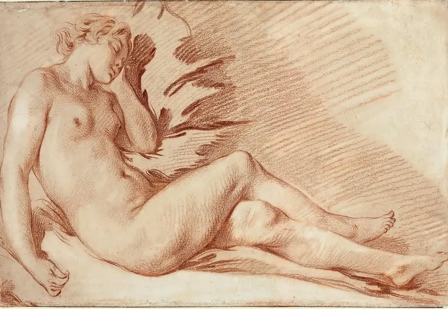 A Reclining Female Nude