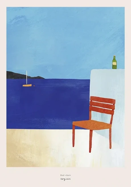 A Red Chair