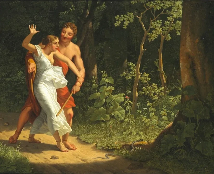 A Seduction Scene in a Forest