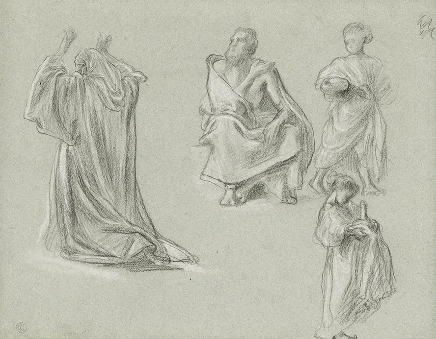 A Sheet of Figure Studies