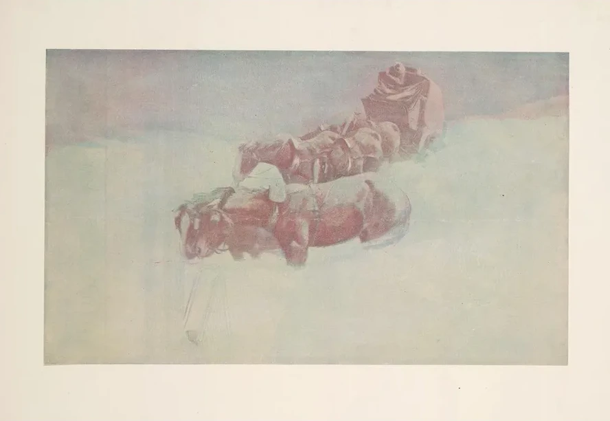 A Snow - Bound Christmas on the Overland Coach