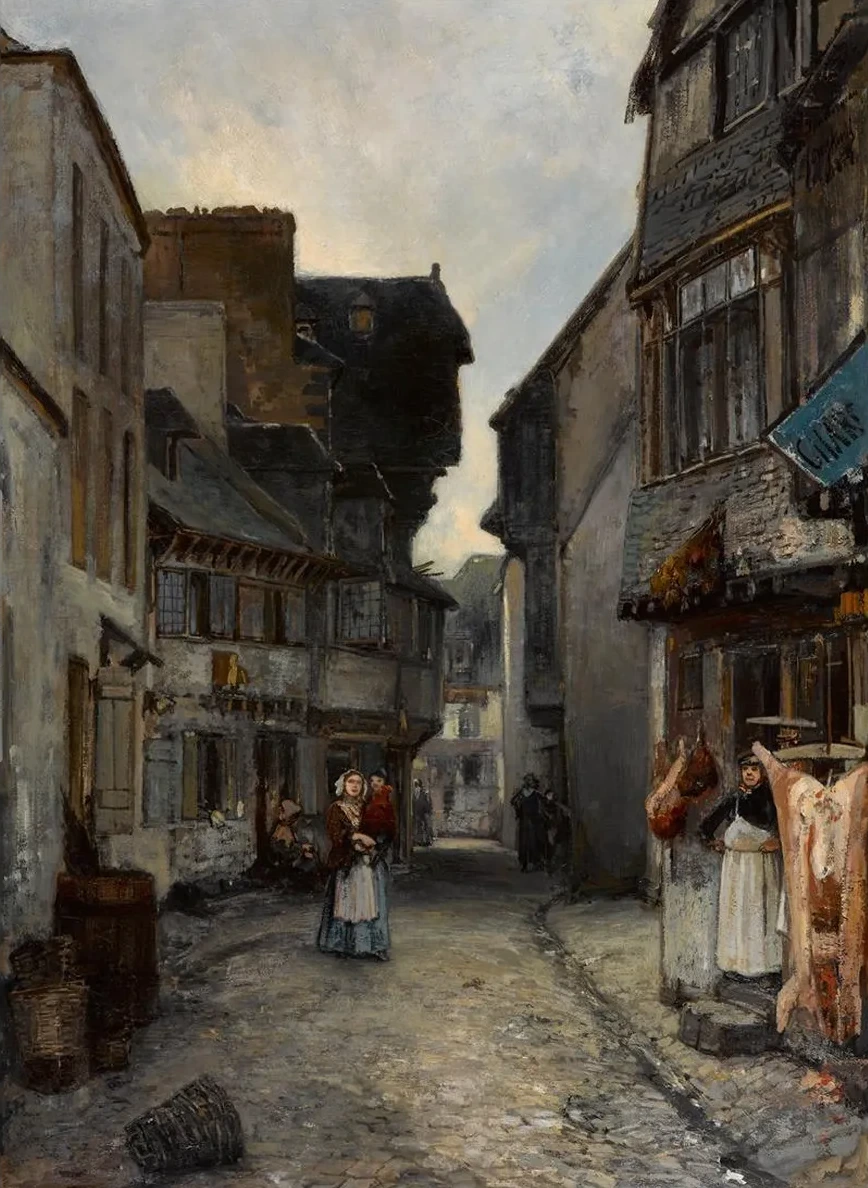 A Street in Landerneau