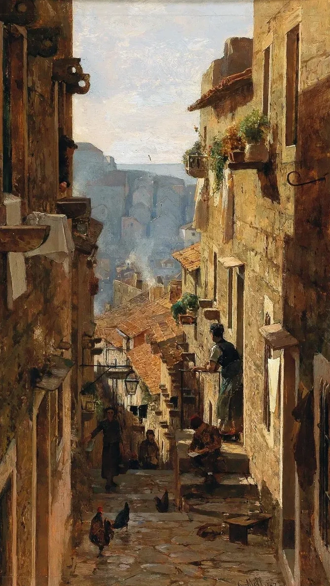 A street in Ragusa