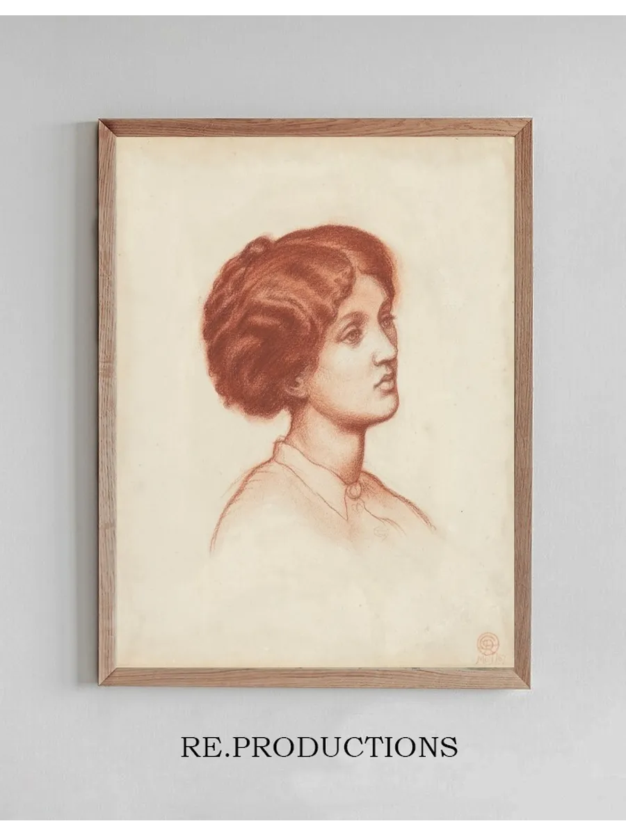 A Study of Mrs Frederick Leyland, Bust - Length, for Monna Rosa
