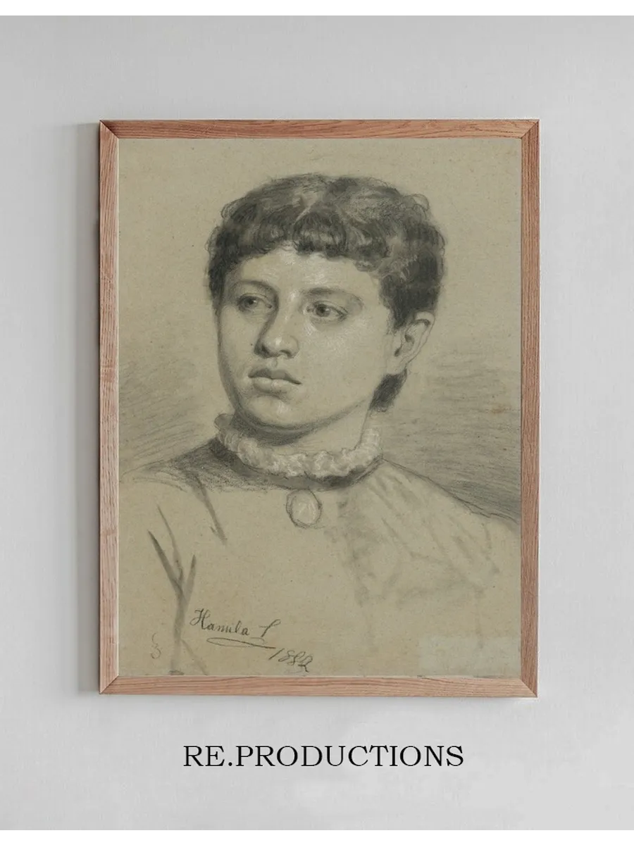 A Study of a Portrait of a Girl
