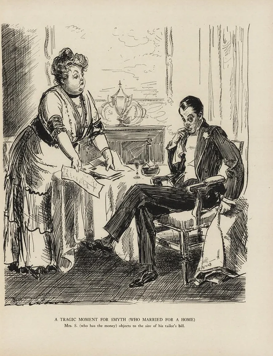 A Tragic Moment for Smyth (who Married for a Home)