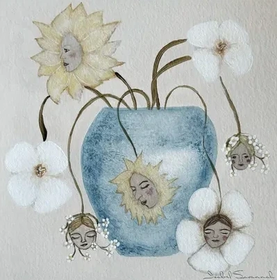 A Vase of Flowers So Vived