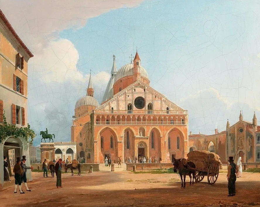 A view of the Basilica of Saint Anthony in Padua