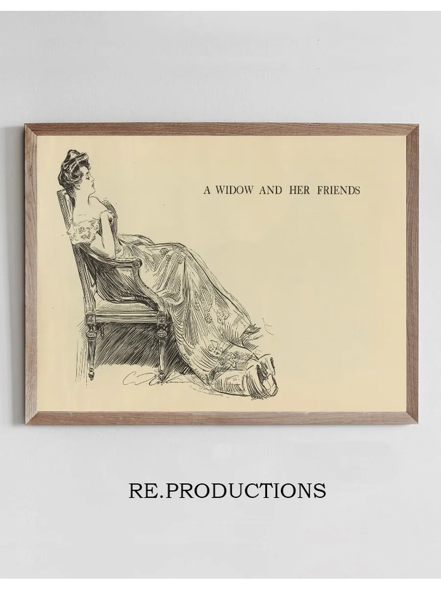 A Widow and Her Friends