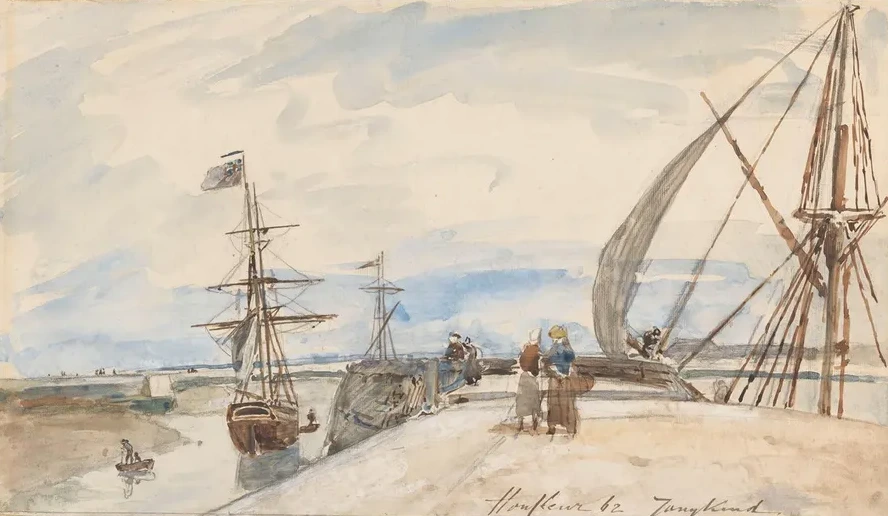 Aanlegsteiger Te Honfleur