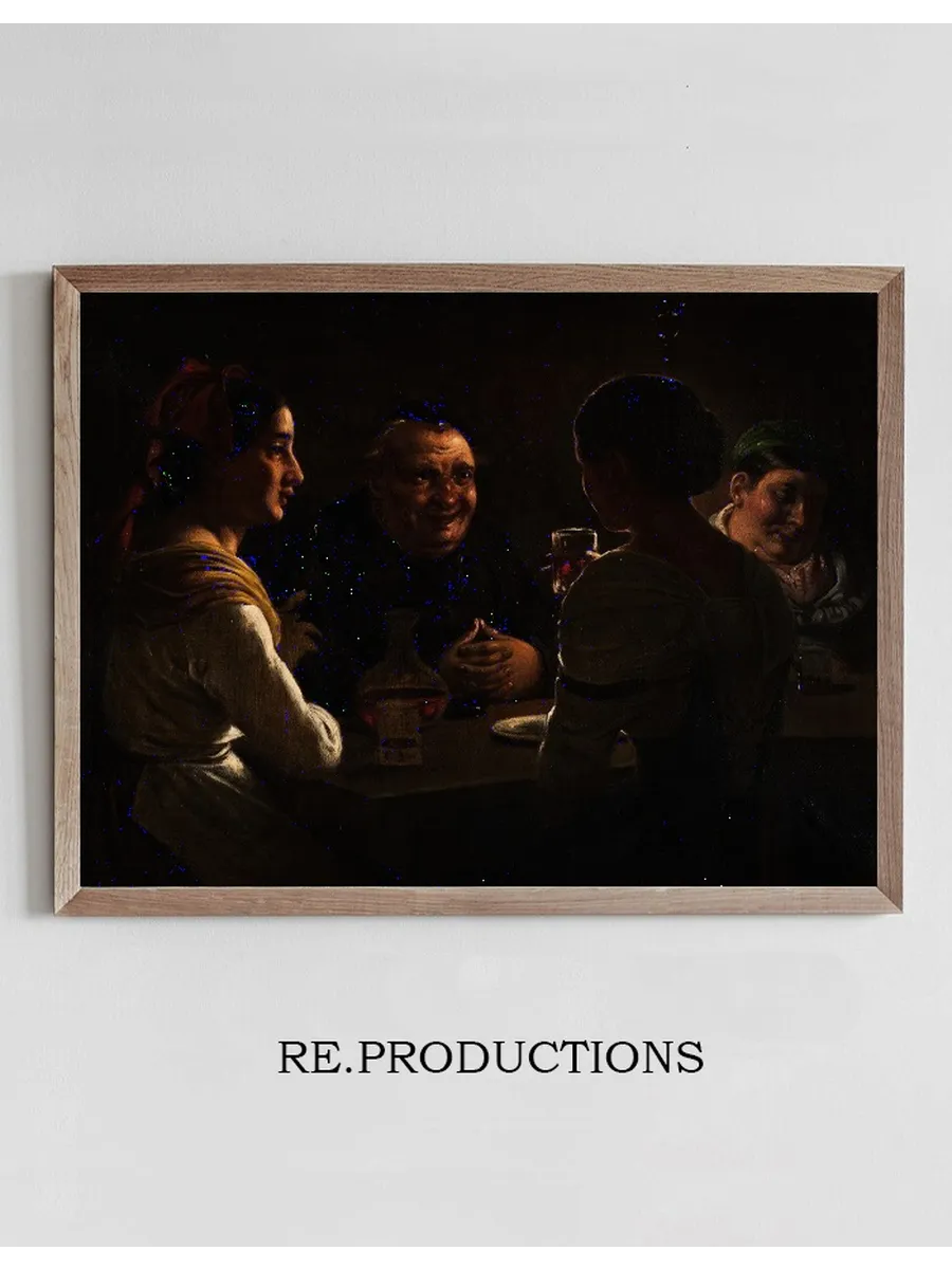 Abbate Jesting With Two Young Girls