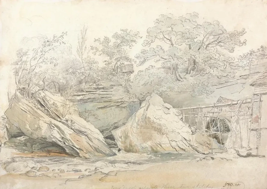 Aberdulais Mill, Glamorganshire