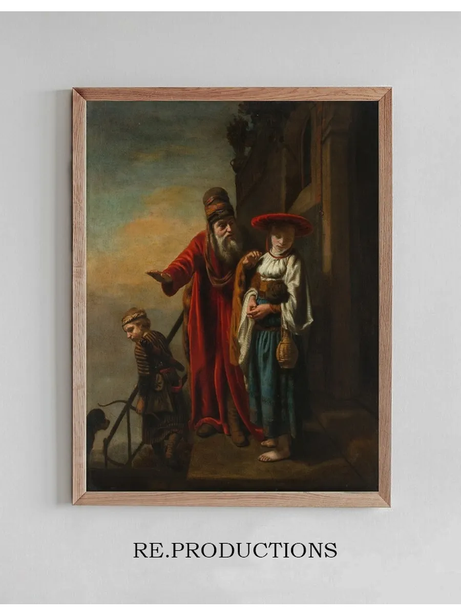 Abraham Dismissing Hagar and Ishmael