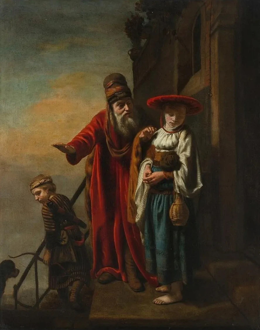Abraham Dismissing Hagar and Ishmael