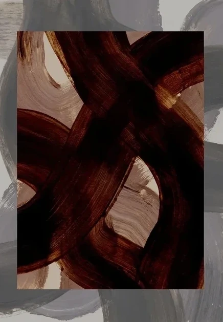 Abstract Brush Strokes 150