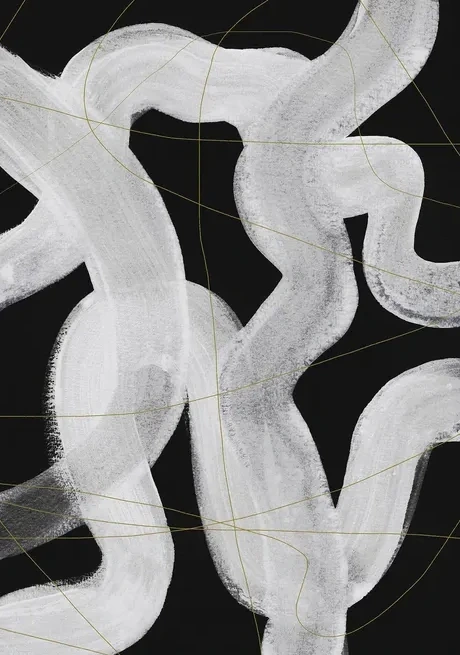 Abstract Brush Strokes 65Z