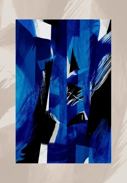 Abstract Brush Strokes 76